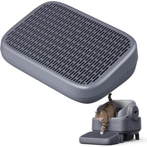 Oneisall Cat Stairs and Steps for Ease S1 Automatic Litter Box, Litter Box Ramp for Small and Elderly Cats, Anti-Tracking, Easy to Clean