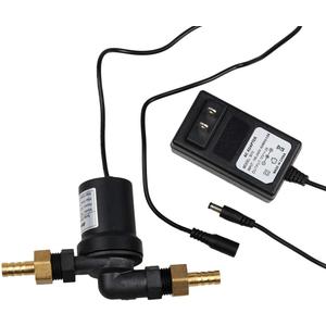 bayite BYT-7A014A DC 12V Solar Hot Water Heater Circulation Pump with DC Power Supply Adapter Low Noise 3M Head 8LPM 2.1GPM