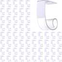 60 Pcs Table Skirting Clips with Hook And Loop, for Table 1 3/5 to 1 4/5 Inches Tablecloth Clips, For Outdoor And Indoor Use In Parties, Weddings, Meetings, Picnics, Patios, Banquets