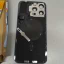 Rear Back Glass Replacement for iPhone 15 Pro Max 6.7-inches with Reparing Tool Kit and All Necessary Parts (Natural Titanium)