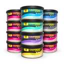 California Scents Can Air Freshener and Odor Neutralizer, Set of 6 Spillproof Cans for Home and Car, Assorted Scents, 1.5 Oz Each 