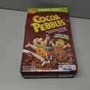 Cocoa PEBBLES Cereal, Chocolatey Kids Crunch, Gluten Free Sweetened Rice Crunch, 19.5 oz Family Size Cereal Box (EXP 06/08/26)