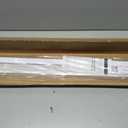 LazBlinds No Tools No Drill 1" Vinyl Mini Blinds, Cordless Blinds for Windows, Light Filtering Horizontal Window Blinds & Shades, 30" W x 48" H, White