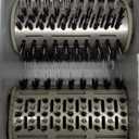 Shark HD430 FlexStyle Air Styling & Drying System, Powerful Hair Dryer Brush & Multi-Styler with Auto-Wrap Curlers, Paddle Brush, Oval Brush, Concentrator Attachment, Stone