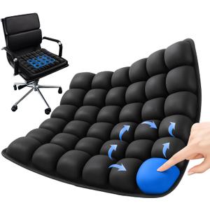Travel Cushion, Inflatable Travel Cushion Airplane Seat Portable for Office Stadium