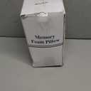 Cervical Neck Pillow for Pain Relief, Ergonomic Contour Pillow for Sleeping, 2 Heights Cooling Pillow for Neck and Shoulder Support, Memory Foam Orthopedic Pillow for Side Back Stomach Sleepers