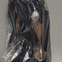 Semwiss Pointed Toe Ballet Flats for Women Slip On Comfortable Flats with Bow Dressy Casual Work Shoes (10, Black)