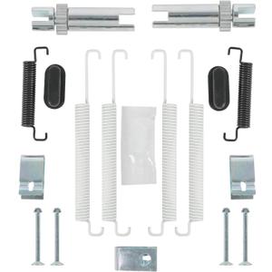 JDMSPEED HW7329 Rear Parking Brake Hardware Kit Compatible with 2007-2009 Chrysler Aspen 2003-2009 Dodge Durango 2002-2018 Ram 1500 2004-2007 Ford E-150 2013-2017 Ford F-250 F-350