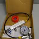 Nitrogen Shock Fill Kit with 700Psi Nitrogen Gauge and G1/4 & Schrader Valve Nitrogen Regulator Shock Fill No Loss Chuck Tool for ATV, ATC, UTV, Off-Road Bike, Dirt Bike
