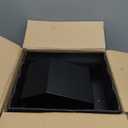 6 Inch Roof Vent Cap, Heavy Duty Galvanized Steel Removable Roof Exhaust Vents for Houses, Home Ventilation System with Damper, Black