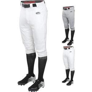 Rawlings Men’s Launch Series Baseball Pants | Knicker Fit | Adult Sizes | Solid | Multiple Colors