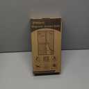 Mesh Screen with Magnetic Closure-Keeps Bugs Out Let Breeze in, Heavy Duty - Pet and Kid Friendly, Works with Front, Sliding Doors (38 x 82 Inch) (Black)