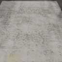 Washable Rug 8x10 for Living Room - Stain Resistant Urtla Thin Area Rugs with Non Slip Rubber Backing - Indoor Floor Carpet for Dining Room Home Office Dorm Neutral Grey/White (8' x 10' (Rectangular))
