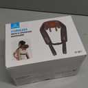 COMFIER Cordless Neck Shoulder Massager with Heat, Shiatsu Neck Back Massage for Pain Deep Tissue, 4D Kneading, Gifts for Dad Mom (Classic Black)