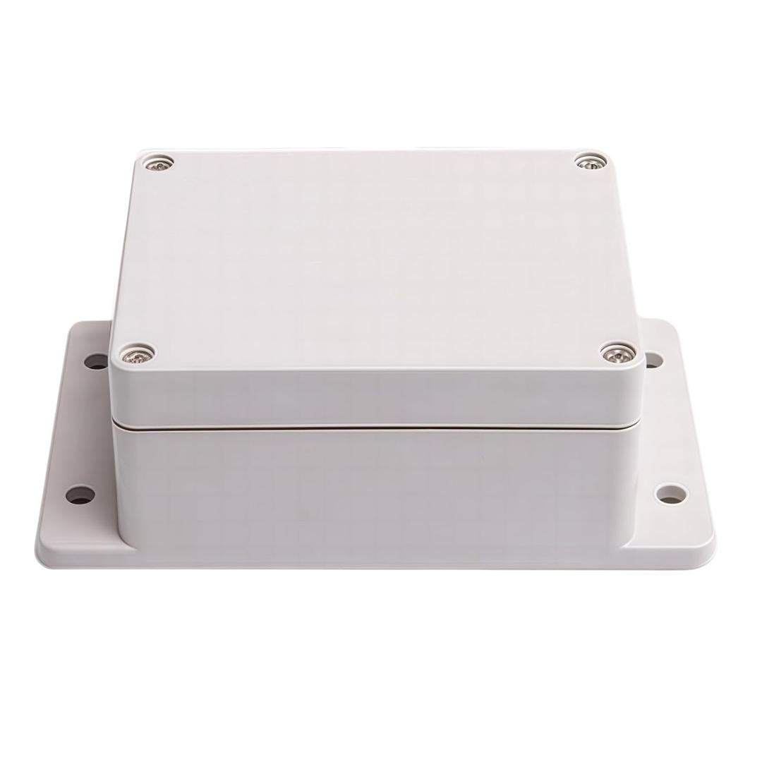115x90x55mm (4.53x3.54x2.17in) Waterproof Wall-Mount Plastic Junction Box | IP65 Rated for CCTV, LED & Power Projects