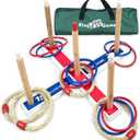 Elite Sportz Ring Toss Games for Kids - Outdoor Yard Game for Adults & Family - Backyard Toys, Outdoor Game, Backyard Games, Lawn Games for Kids Ages 4-8