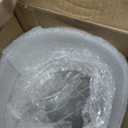 Layhit 4 Pcs Glass Food Storage Jars with Airtight Wood Lid Clear Storage Jars Containers with Stickers Marker for Candy, Cookie, Rice, Sugar, Flour, Pasta, Nuts, 4 Size