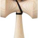 Kendama Toy POP Yellow - High Wood Quality - Extra Strong - for Beginner and Pro - Gift Pack : Extra String + Stickers