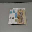 2 x Simplicity SS9611D5 Misses' Pullover Tunic, Crop Top, Boot Leg Pants, and Bermuda Shorts Sewing Pattern Packet, Design Code S9611, Sizes 4-6-8-10-12