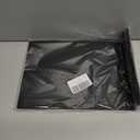 ABS Plastic Slanted Sign Holder, Menu Displays Black L Sign Stand A4/A5/A6 (A4 210297mm/8.2711.69 inches)