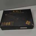 Yitrust 6 in 1 Hair Dryer Brush, Blow Dryer Brush Ionic Hair Dryer, Oval Hot Air Brush, Hair Curler Hair Straightener Magic Styler Autowrap Air Styler (Blue)