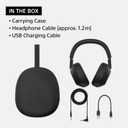 Sony WH-1000XM6 The Best Noise Canceling Wireless Headphones, HD NC Processor QN3, 12 Microphones, Adaptive NC Optimizer, Mastered by Engineers, Studio-Quality, 30-Hour Battery, Platinum Silver