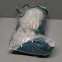 SeawedGreen No Hook Waffle Weave Shower Curtain with snap-in Liner Replacement, 230GSM Waterproof Fabric Hotel Shower Curtain Set for Bathroom, Through Mesh Top Window, 71Wx74H