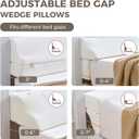 Bed Wedge Gap Filler Full Size, Wedge Pillow for Headboard Gap, 54×10×6 in