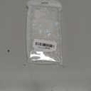 KERZZIL Elegent Pearl Pattern Compatible with iPhone Rectangle Edge Case, Slim Soft TPU Silicone Protective Bumper Cases Cover(Colorful Pearl,17 Pro Max)