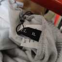 ZAFUL Womens Side Striped Pant Baggy Wide Leg Sweatpants Elastic Waisted Contrast Stripes Loose Fit Trousers Size XL