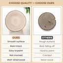 10 Pack Wood Centerpieces for Tables Natural Round Wood Slices for Rustic Wedding Decor and Table Decorations Unfinished Wooden Rounds (910 inch)