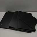 EMERIT Large Printer Stand, Adjustable Printer Table with Storage, 2-Tier Printer Riser Desktop Paper Organizer Shelf for Home Office,23'' x12.3'' x 8.7'' (Black)