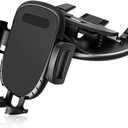 Augeny Car Phone Holder for CD Slot, 360 Degree Rotatable Auto Phone Mount, Universal Cellphone Holder with One Hand Operation Design, Vehicle CD Slot Phone Holder for All Smartphones