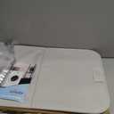 efluky Laundry Hamper with Lid, Double Laundry Hamper with 2 Removable Bags, 2 Section Laundry Basket with Bamboo Handles for Bathroom, Bedroom & Laundry Room, 140L (36.9 Gallon) Light Grey