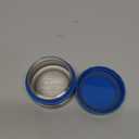 LunchBots Rounds Leak Proof 4 oz. Stainless Snack Container Jar, Set of 2, Blue Lid