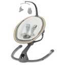 Maxi-Cosi Cassia Baby Swings for Infants: Smart Portable Baby Swing with Music, Lightweight & Foldable Baby Swing, 360 Rotation Infant Swing, Classic Green