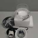 Black Wall Sconce Light: Modern Wall Sconces Indoor, LED Wall Light Fixtures with E26 Base and Clear Glass Shade, Sconces Wall Lighting for Hallway, Bedroom, Living Room, and Mirror (1 Pack)