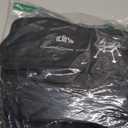 iClimb Ultralight Compact Camping Folding Beach Chair with Anti-Sinking Large Feet and Back Support Webbing (Black - Square Frame)