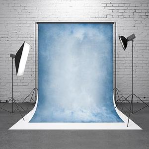 Photo Backdrop Blue Abstract Professional Backgrounds Portrait Photography Props Booth Backgrounds Photography Studio (6x9 ft.) Baby Shower Maternity Shoot Scene