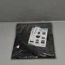 SAYEEC Magazine Holder Sturdy Binder Holder Desk File Sorter Plastic File Folder Organizer Stand Book Shelf Dividers Vertical Storage Rack Desktop Bookshelf Display Box for Office School Home (Black)