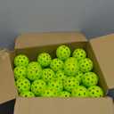 Navona 48 Pack Premium 40-Holes Outdoor Pickleball Balls, Meet USAPA Official Requirement, Perfectly Balanced, High Bounce True Flight, Durable Outdoor Pickleball Set