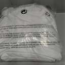 10x10ft Wrinkle Free White Backdrop Curtain for Parties Soft Fabric Drapes Wedding White Curtain Backdrop for Birthday Party Decorations Background for Photography 5x10ft, 2 Panels