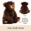 GUND BOE Classic Teddy Bear, Premium Bear Stuffed Animal, Plush Toy for Ages 0 and Up, Brown, 12