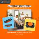 Marley Slowappy Slow Feeder - BPA-Free, Silicone Dog Feeding Bowl for Fast Eaters - Wet & Dry Food Suitable (Blue - Bowl Only)