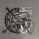 Gemseek 12 Inch Black Metal Bigfoot Compass Wall Art Decor, Funny Sasquatch Silhouette Wall Sculpture for Bedroom Living Room Bathroom Home Decoration Big Foot Gifts