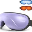 RENPHO Eye Massager with Heat and Cooling, Birthday Gifts for Mom Dad Women Men Heated Eye Mask for Migraine Relief Reduce Strain Improve Sleep Eyeris 2