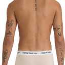 Organic Basics Men's Easy 6" Cotton Boxer Brief Underwear (Pink, XL)