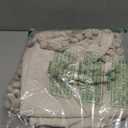 Decorative Throw Pillow Covers with Pom-poms Soft Velvet Solid Cushion Covers 20 X 20 for Sofa Couch Bedroom Car, Pack of 2, Ivory