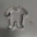 Baby Cookie Cutters - Feeding Bottle, Baby Bodysuit, Stroller, Romper - Dishwasher Safe Stainless Steel Cookie Cutter