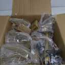 Torondo Dimmable Floor Lamp, Industrial Floor Lamps for Living Room, Gold Tree Lamp Standing Lamp Tall Lamps with 3 Elegant Teardrop Cage Head & 800 Lumens LED Bulbs for Living Room Bedroom Office (Gold-70 inches)